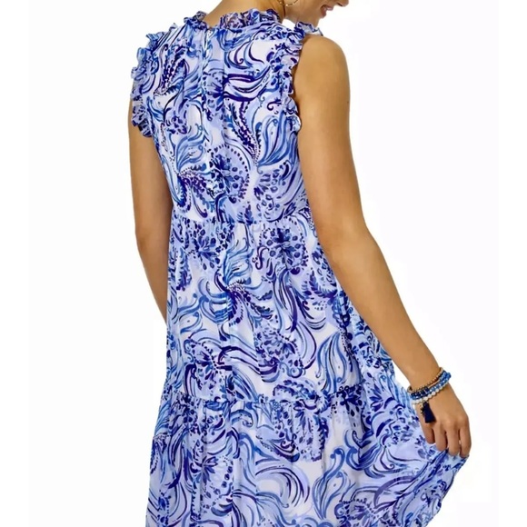 Lilly Pulitzer NWT Jazzy Dress Don't Be Jelly Size XS - Picture 5 of 13